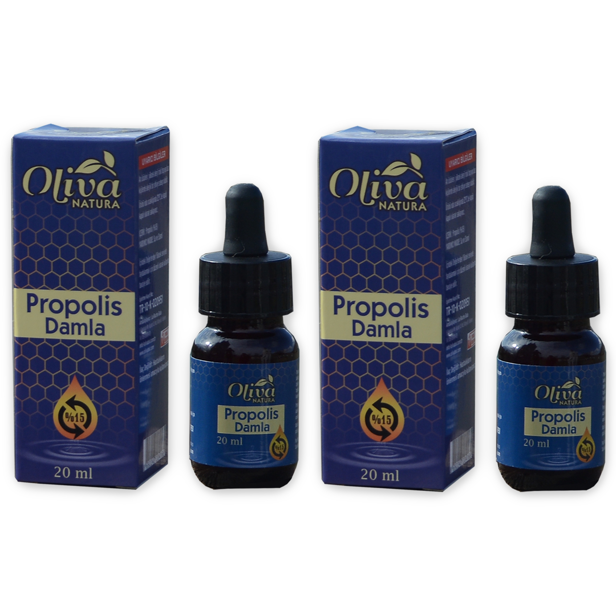 OLİVA NATURA Propolis Damla %15  2 ADET                    